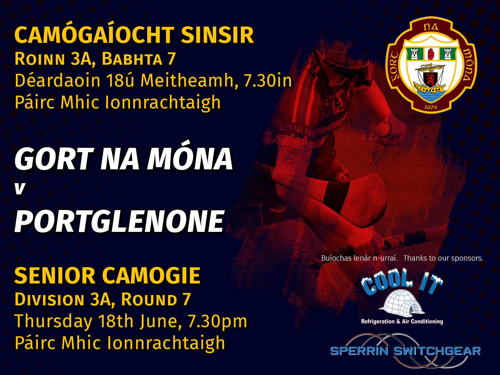 Senior camógs v Portglenone