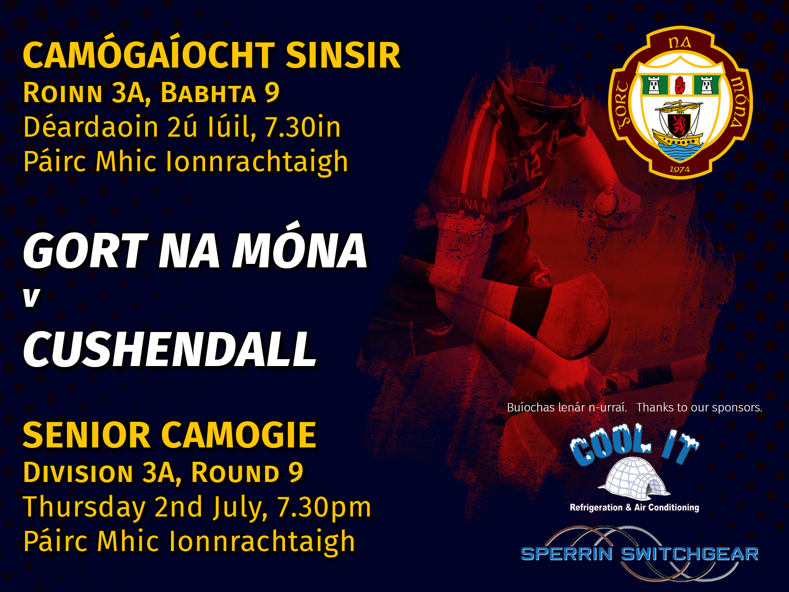 Senior camógs v Cushendall